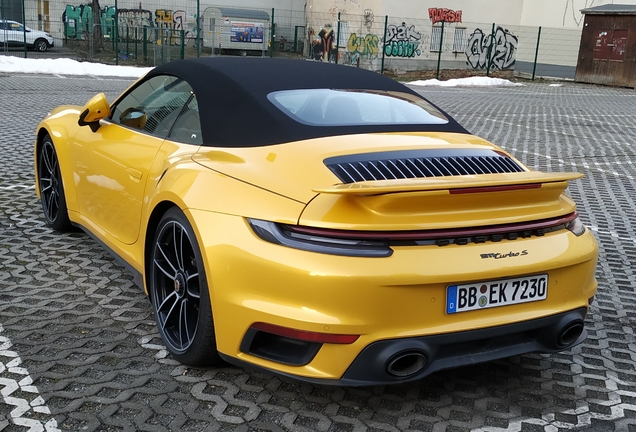 Porsche 992 Turbo S Cabriolet