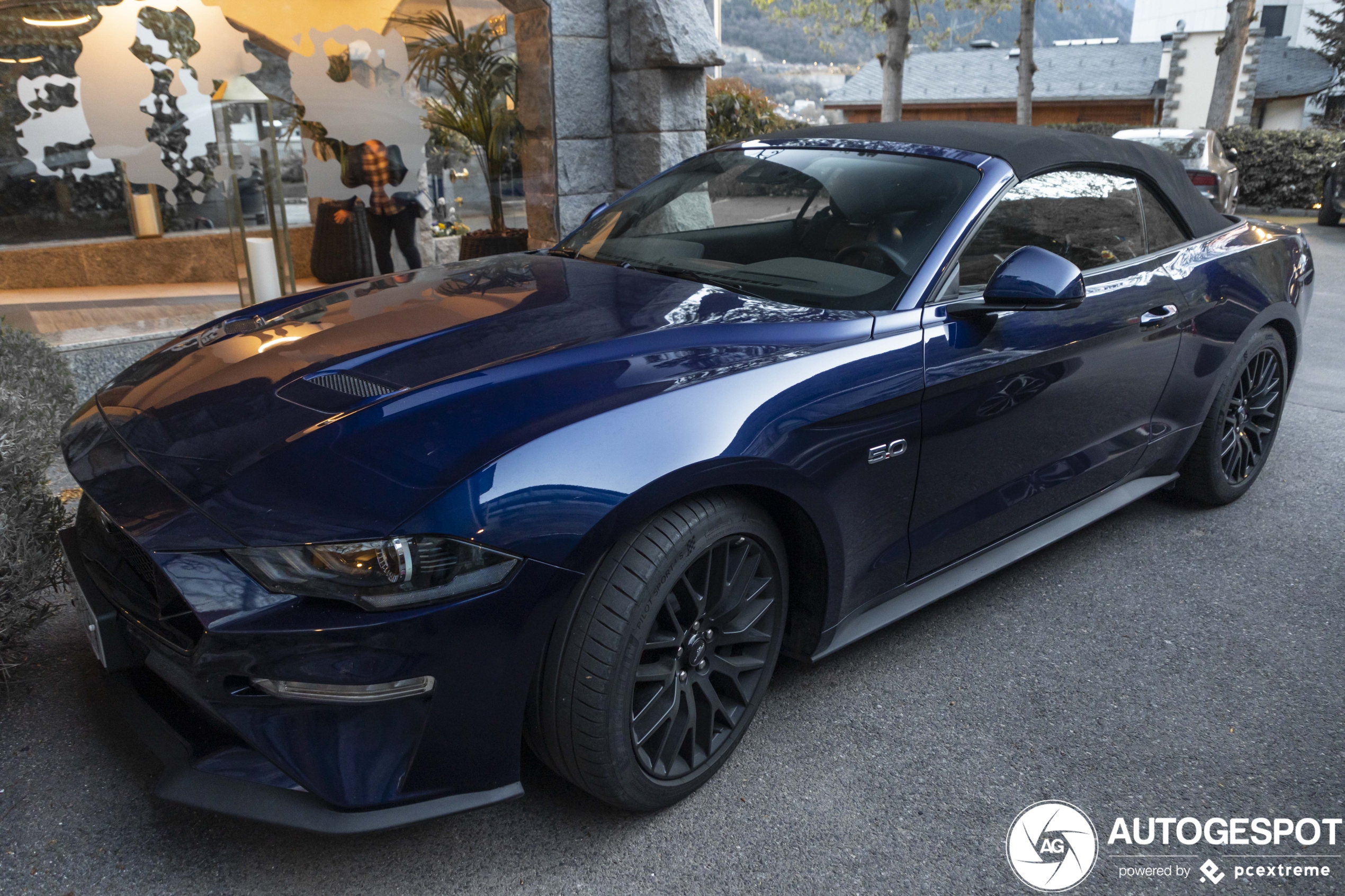 Ford Mustang GT Convertible 2018