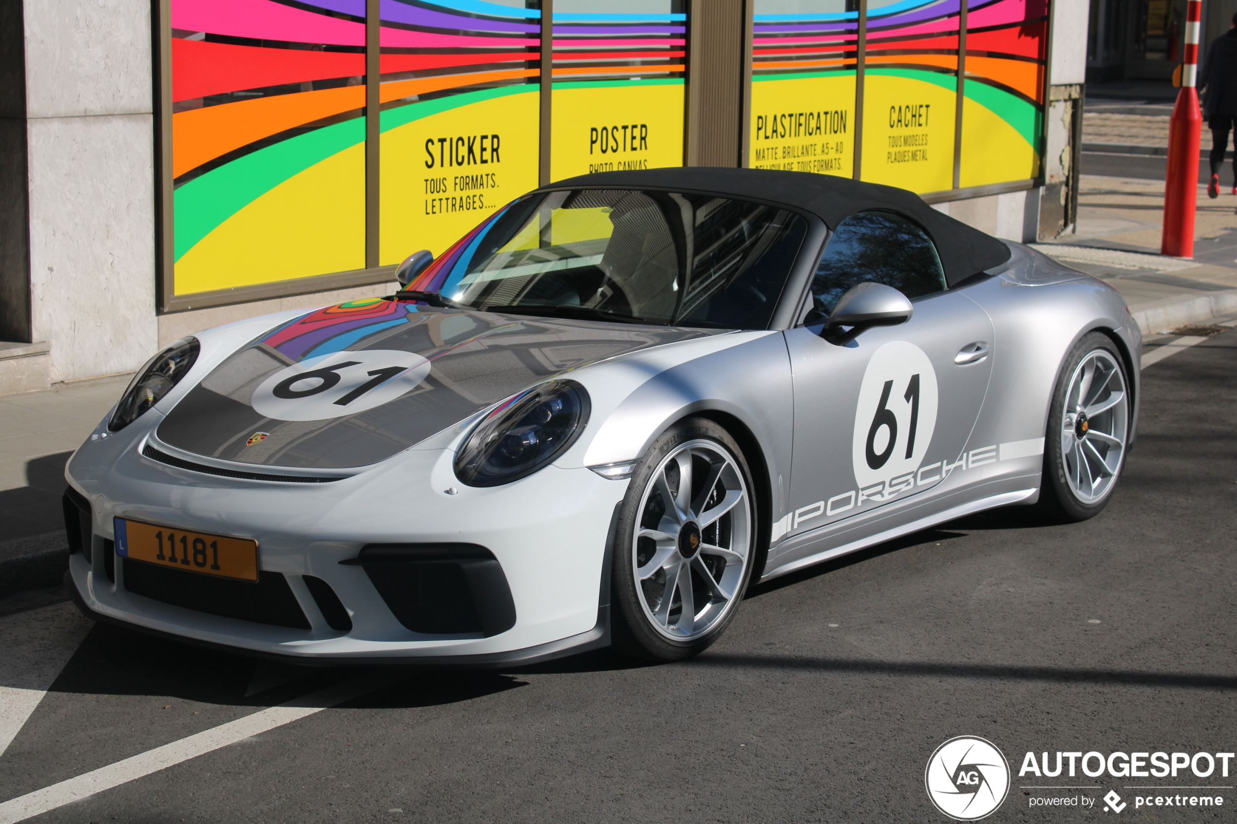 Porsche 991 Speedster Heritage Package