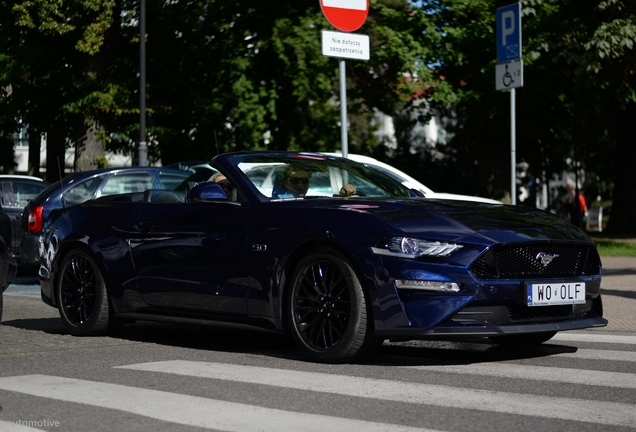 Ford Mustang GT Convertible 2018