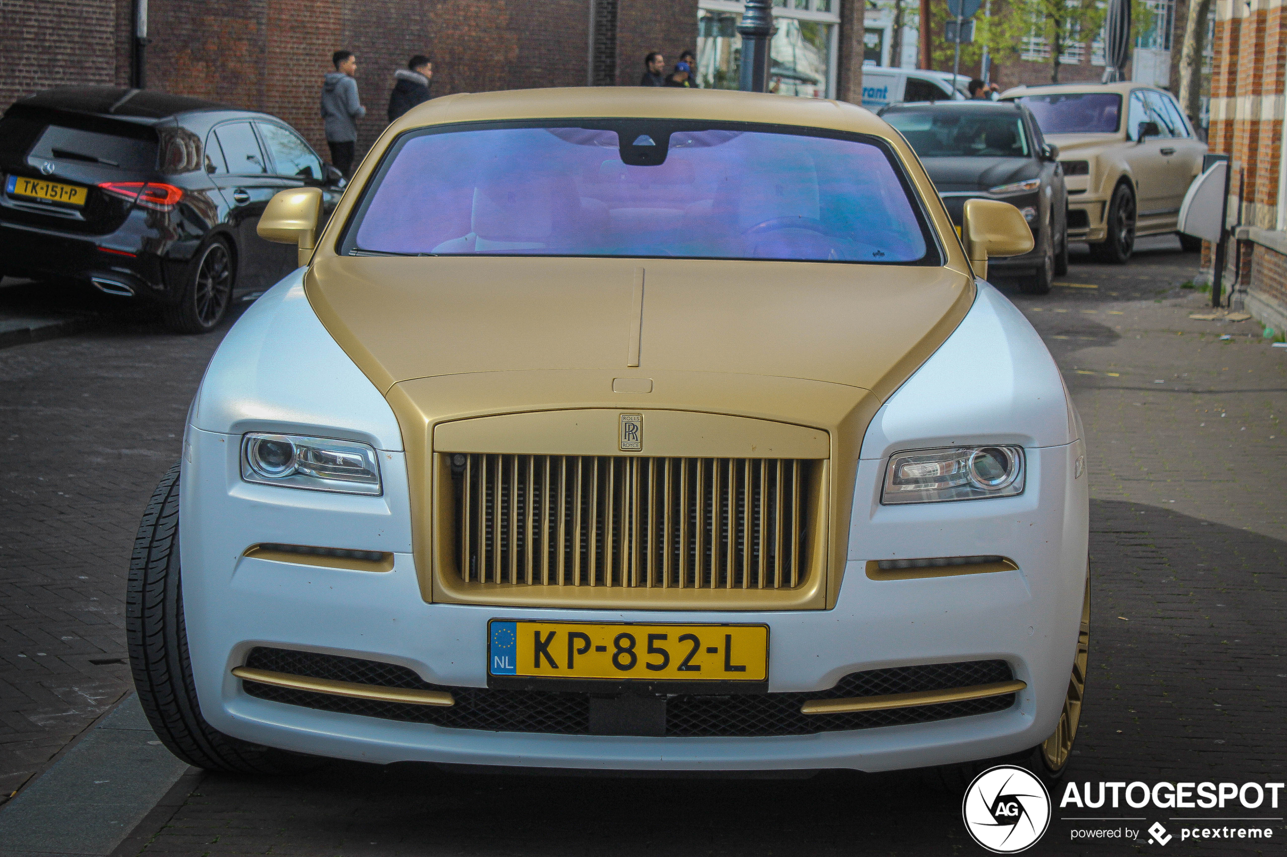 Rolls-Royce Wraith heeft het zwaar in handen van Joey Bravo