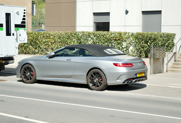 Mercedes-AMG S 63 Convertible A217