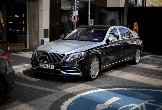 Mercedes-Maybach S 600 X222 2017