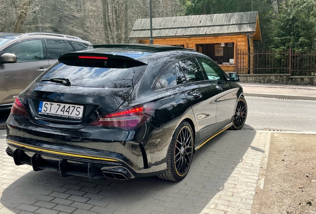 Mercedes-AMG CLA 45 Shooting Brake X117 Yellow Night Edition