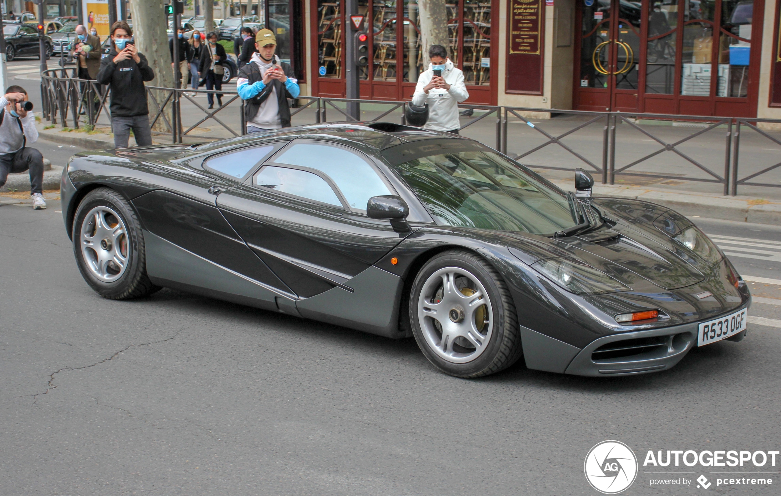 Ubertopspot: McLaren F1 in Parijs!