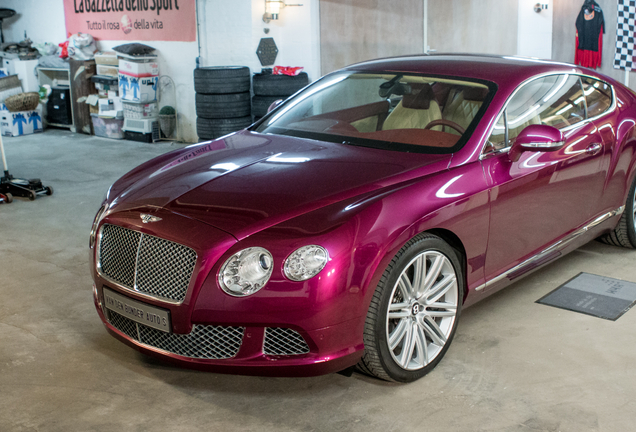 Bentley Continental GT Speed 2012