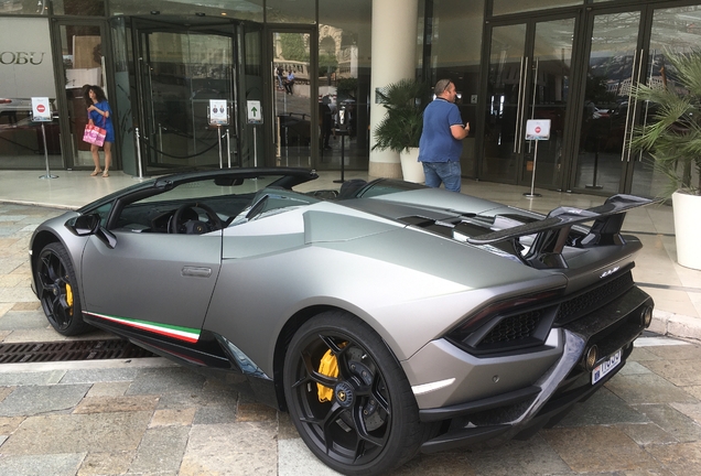 Lamborghini Huracán LP640-4 Performante Spyder