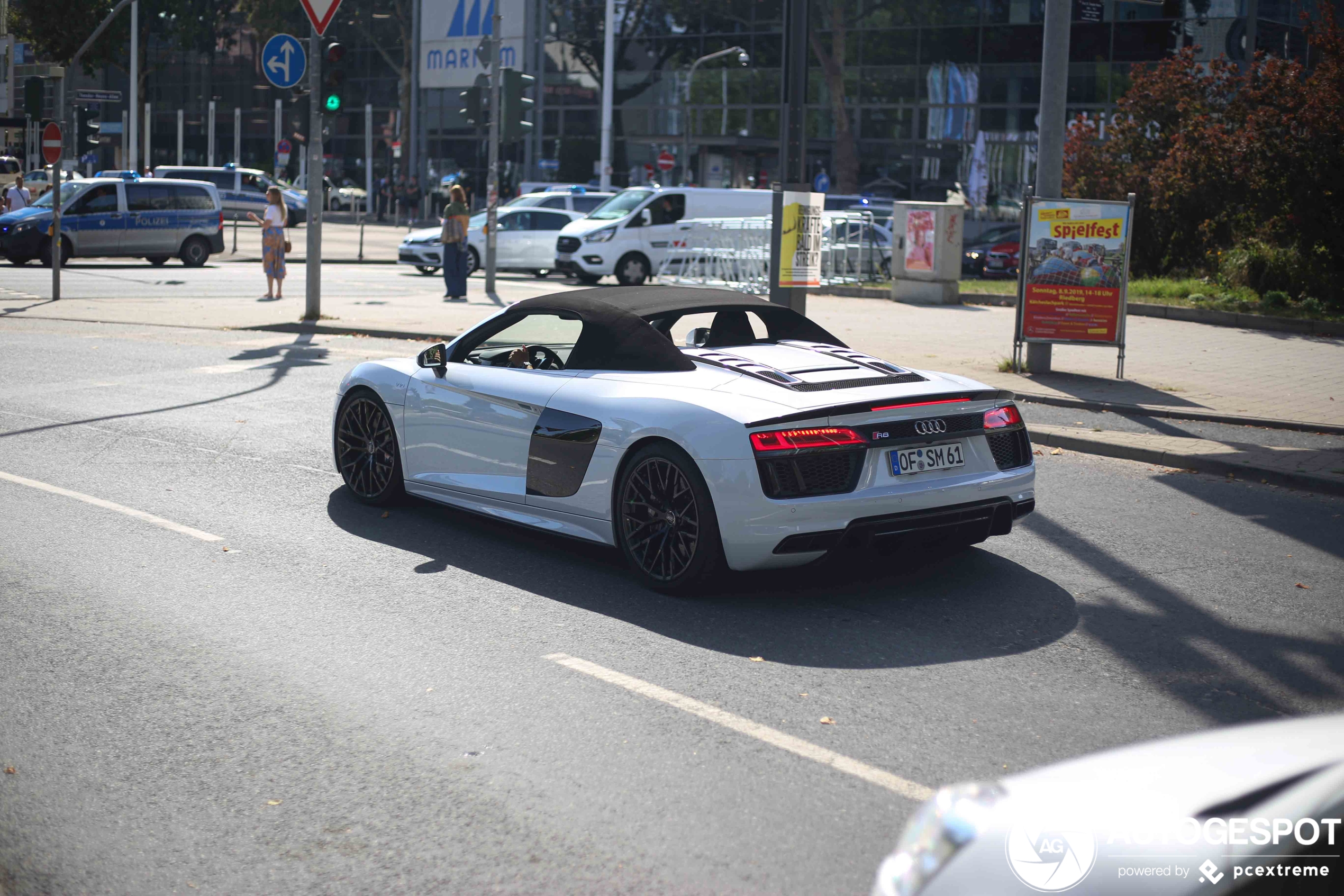 Audi R8 V10 Plus Spyder 2017