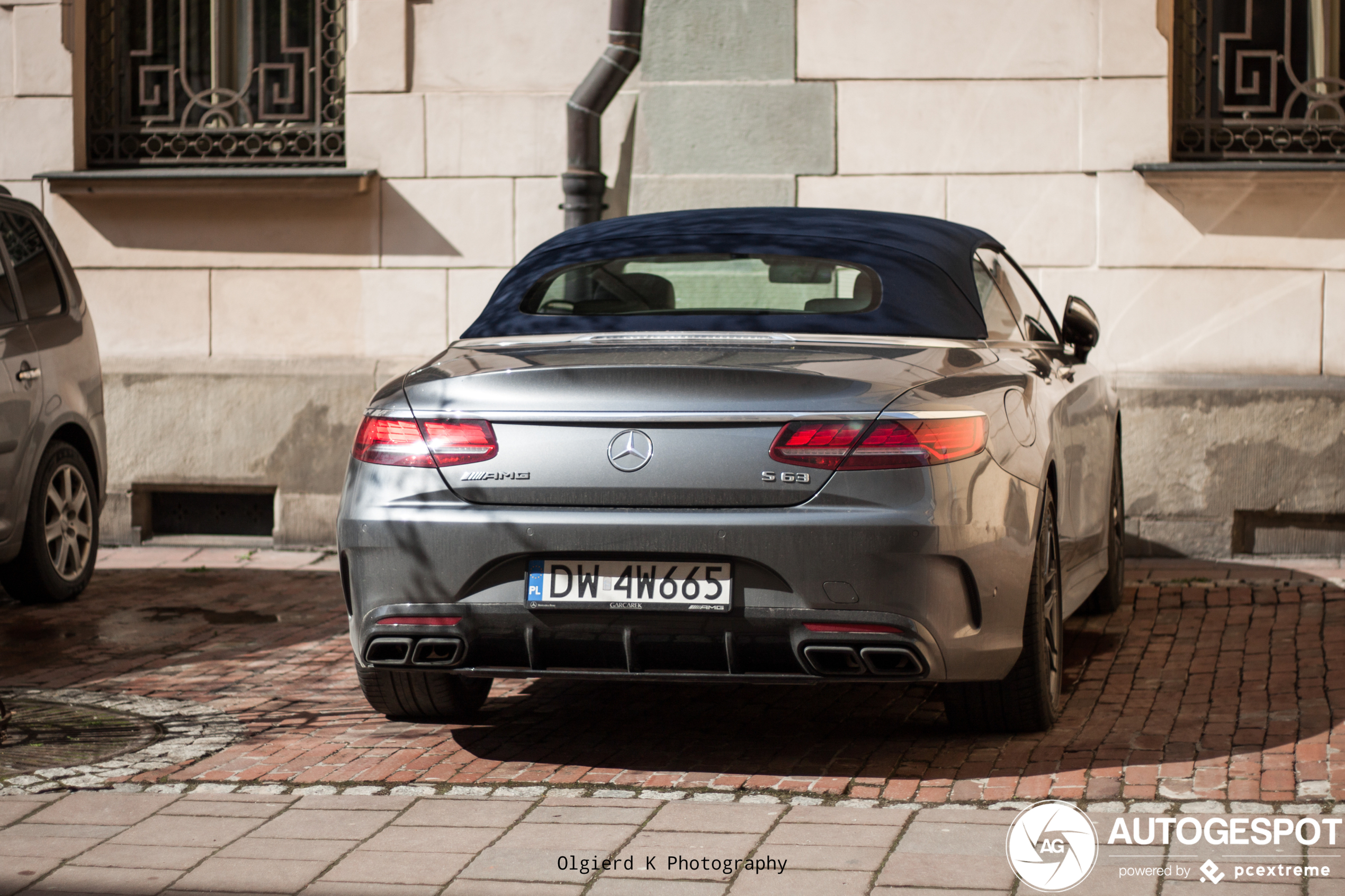 Mercedes-AMG S 63 Convertible A217 2018