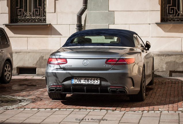 Mercedes-AMG S 63 Convertible A217 2018