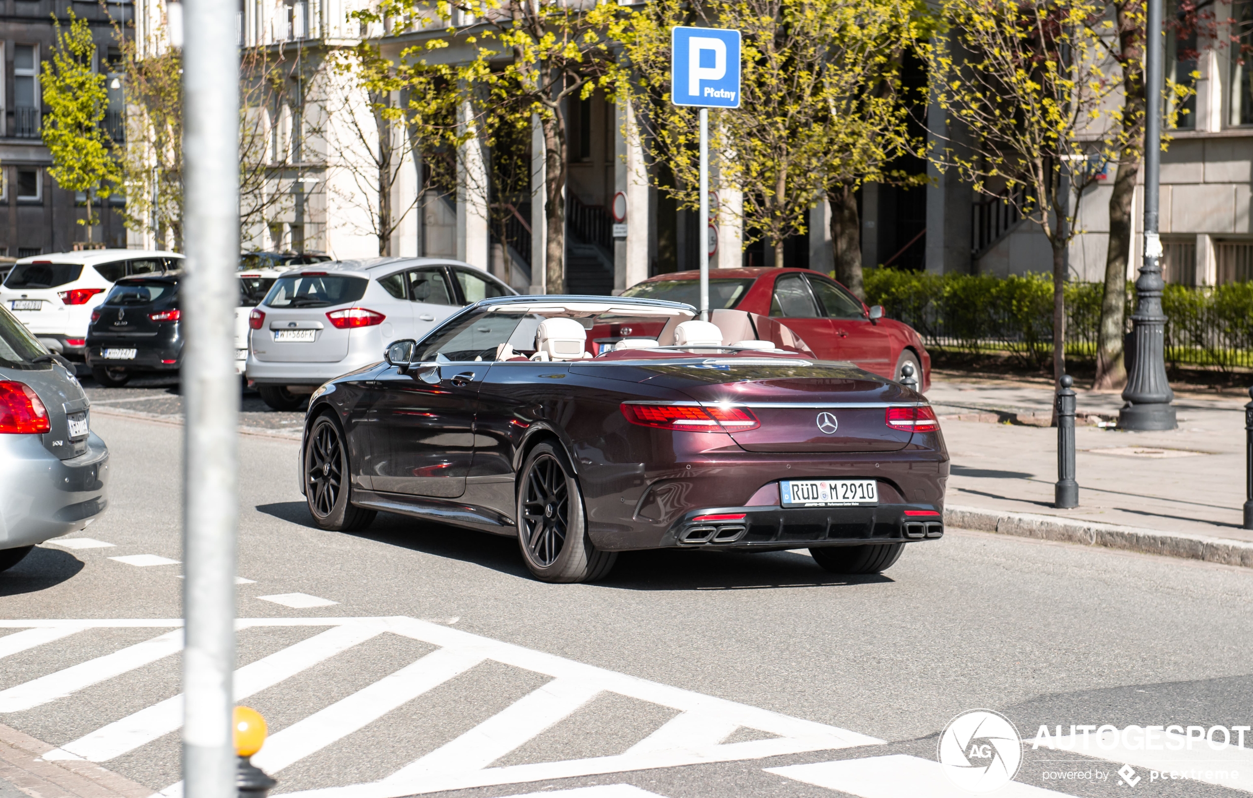 Mercedes-AMG S 63 Convertible A217 2018