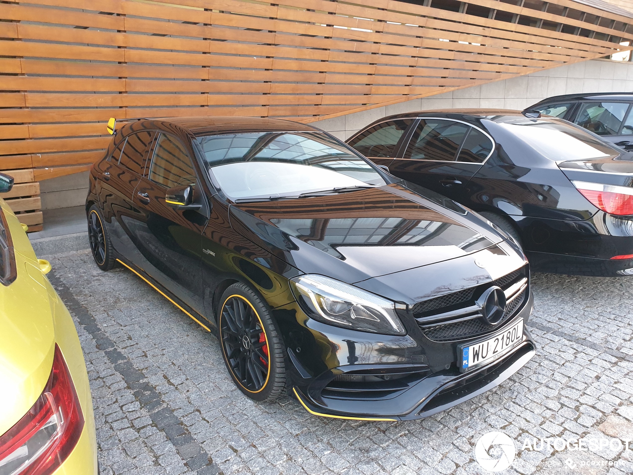 Mercedes-AMG A 45 W176 Yellow Night Edition