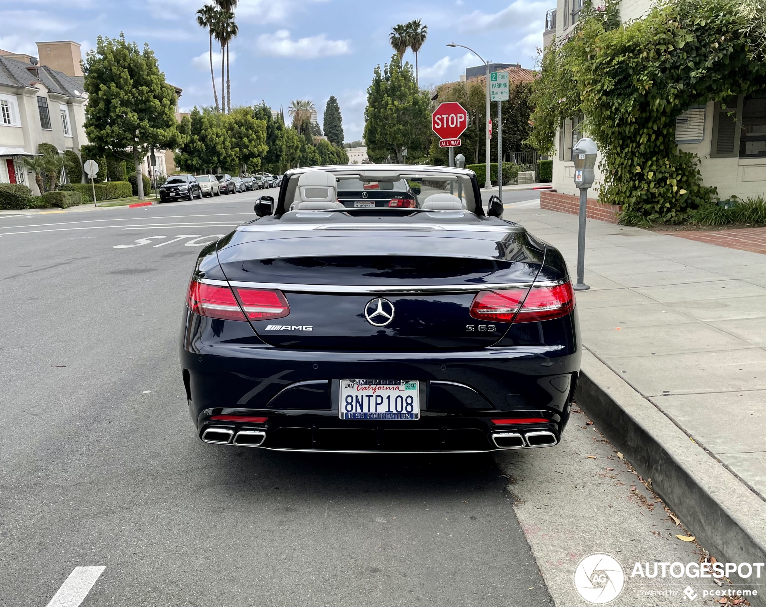 Mercedes-AMG S 63 Convertible A217 2018