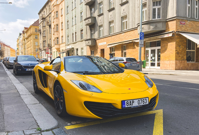 McLaren 12C Spider