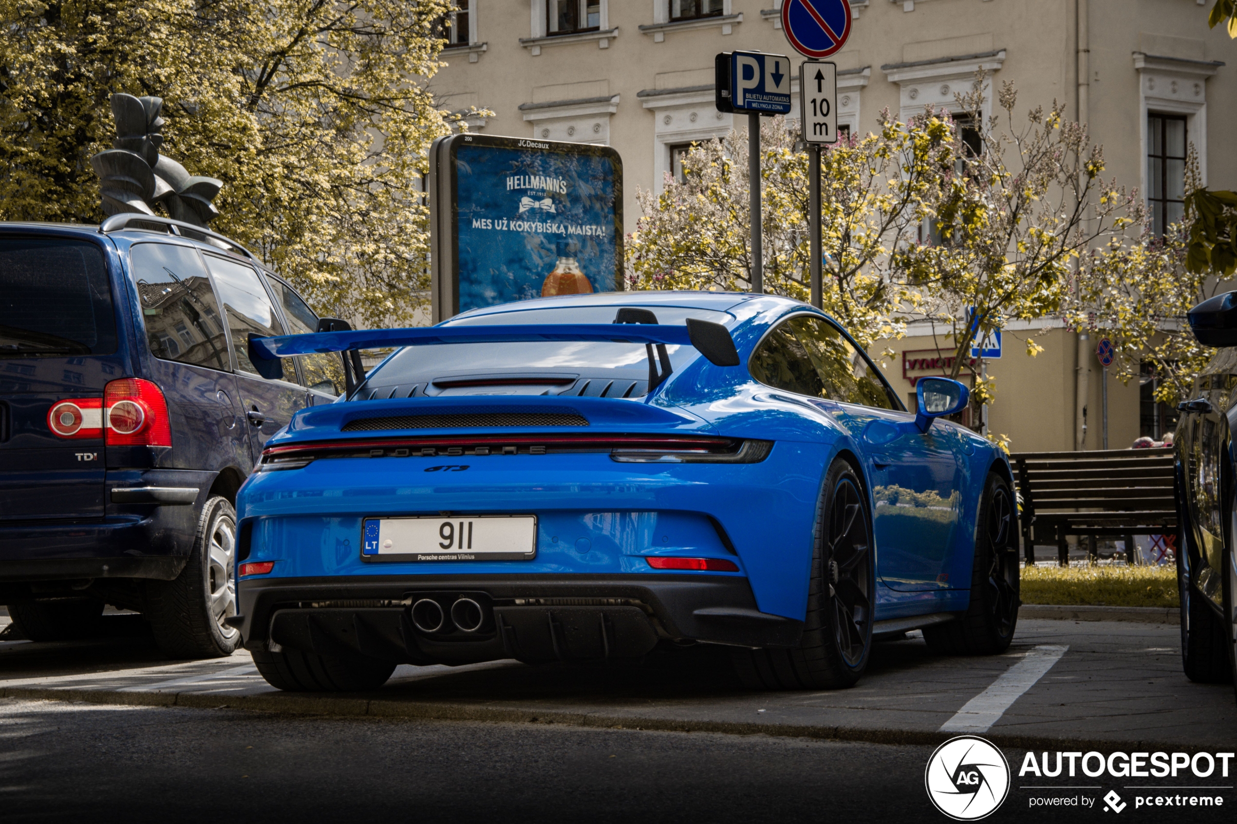 Weer een nieuwe Porsche 992 GT3 gespot