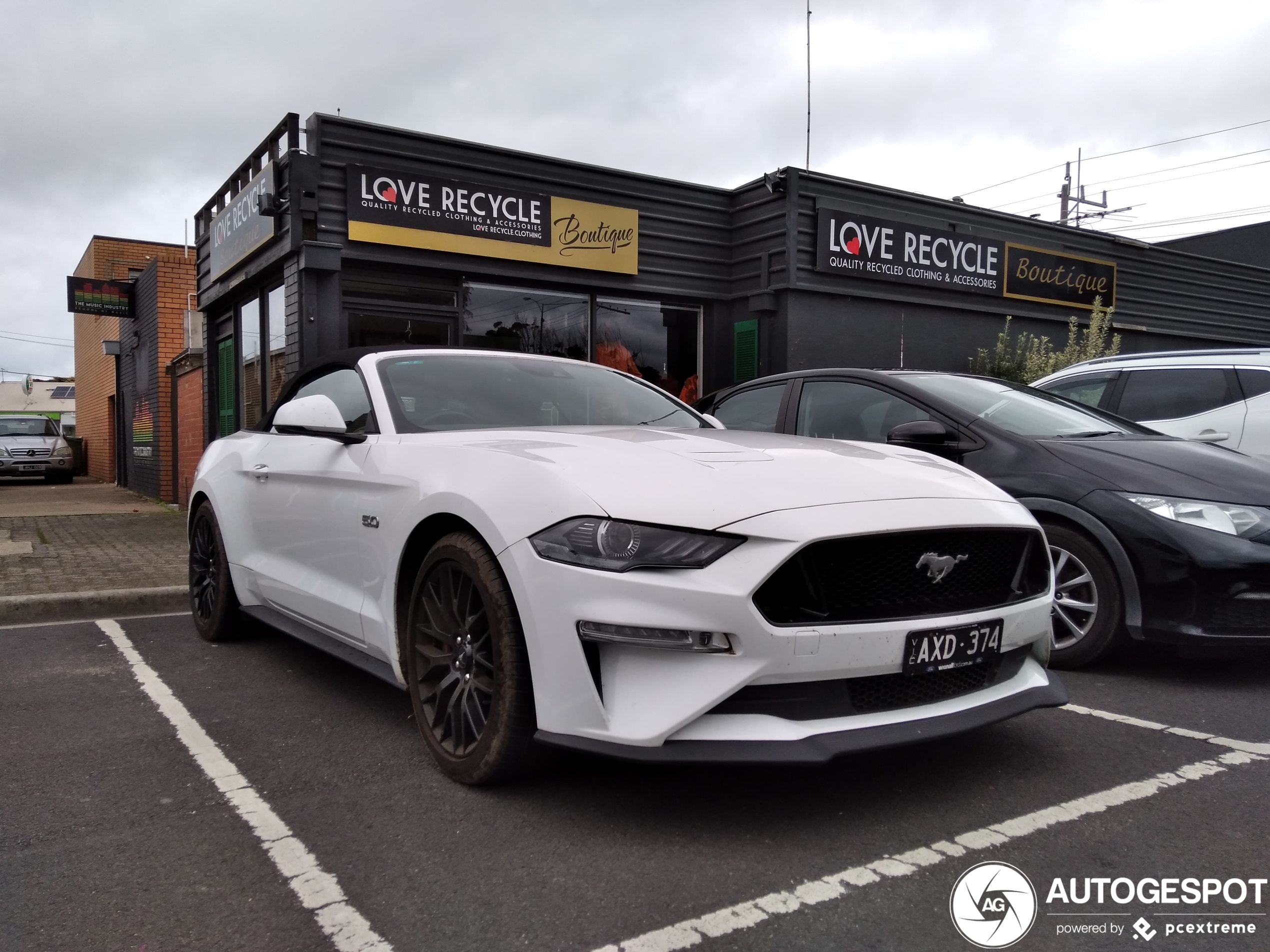 Ford Mustang GT Convertible 2018