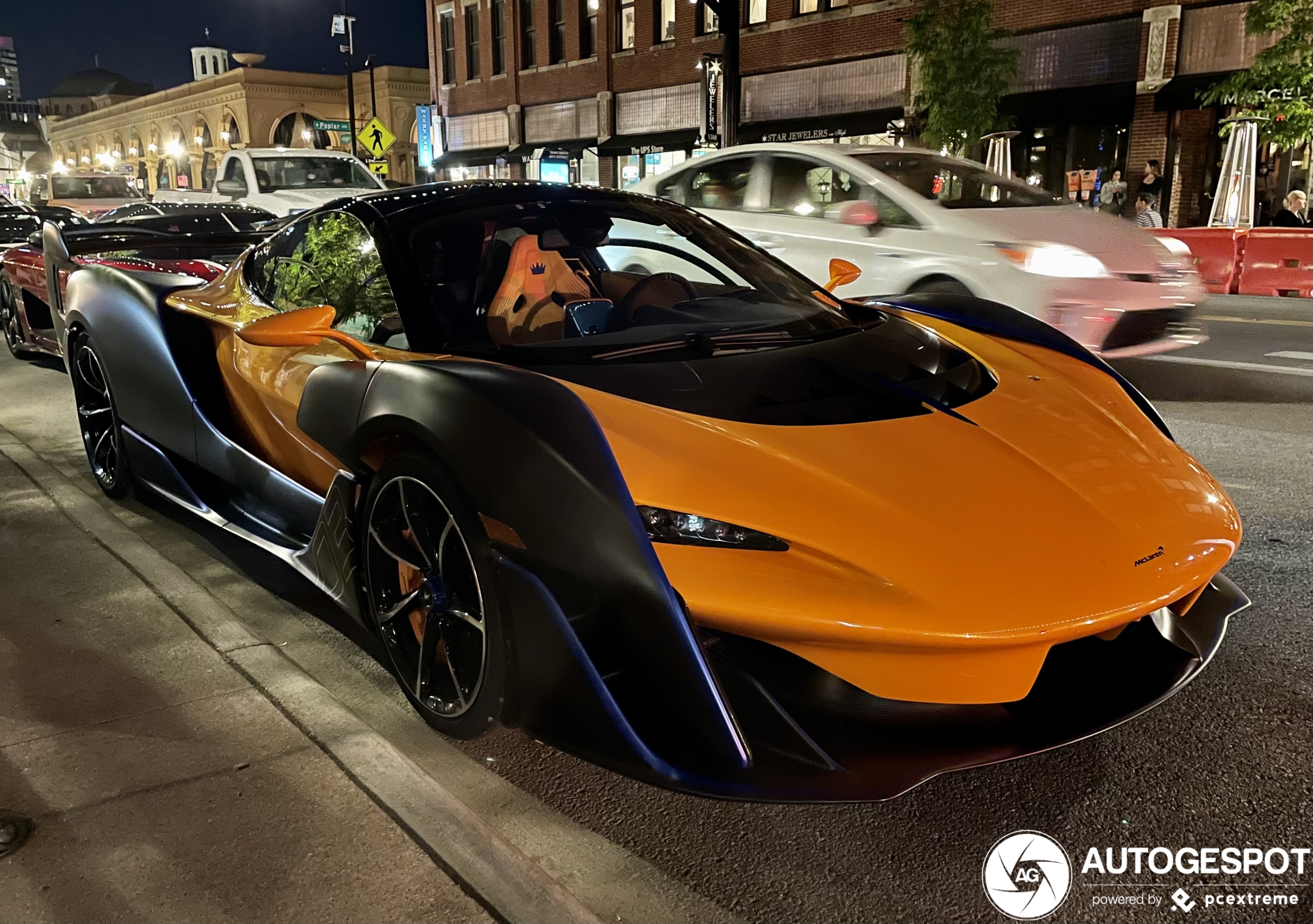 McLaren Sabre gespot in heerlijke combo