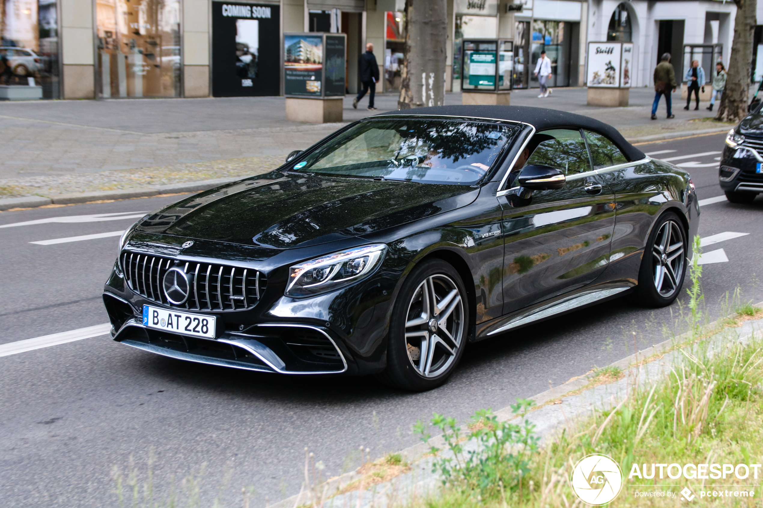 Mercedes-AMG S 63 Convertible A217 2018