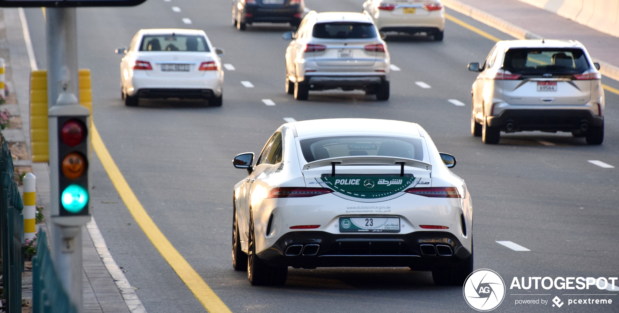 Dubai Police heeft nieuwe AMG in de vloot