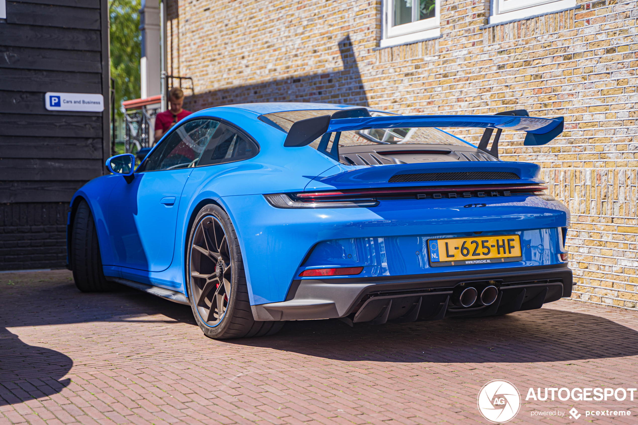 Deze Porsche 992 GT3 gaat een zware tijd tegemoet