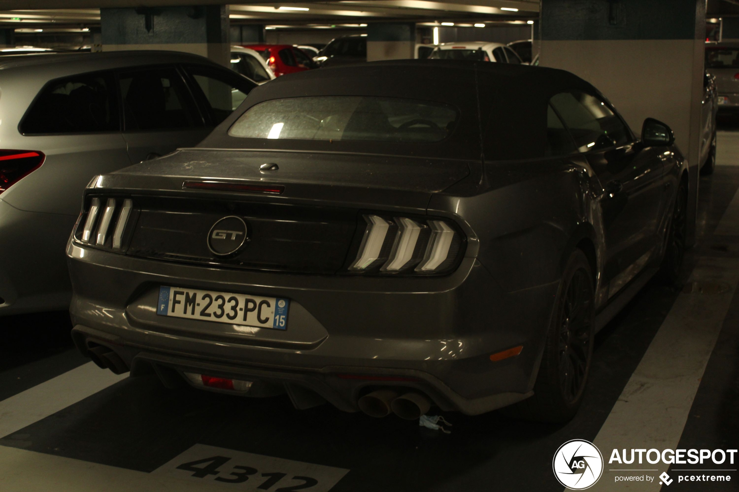 Ford Mustang GT Convertible 2018