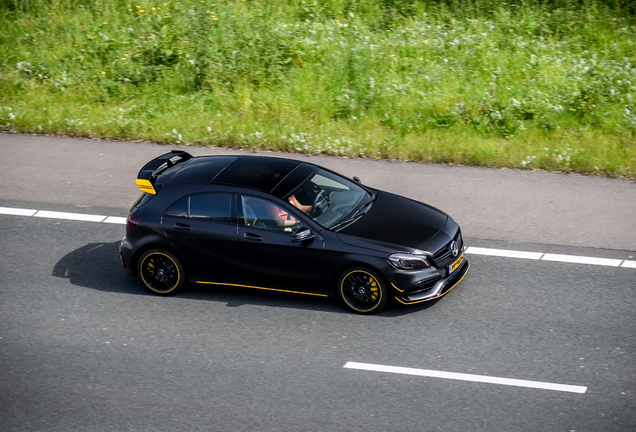 Mercedes-AMG A 45 W176 Yellow Night Edition