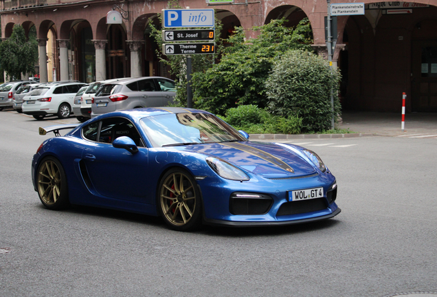 Porsche 981 Cayman GT4