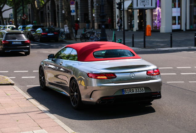 Mercedes-AMG S 63 Convertible A217 2018