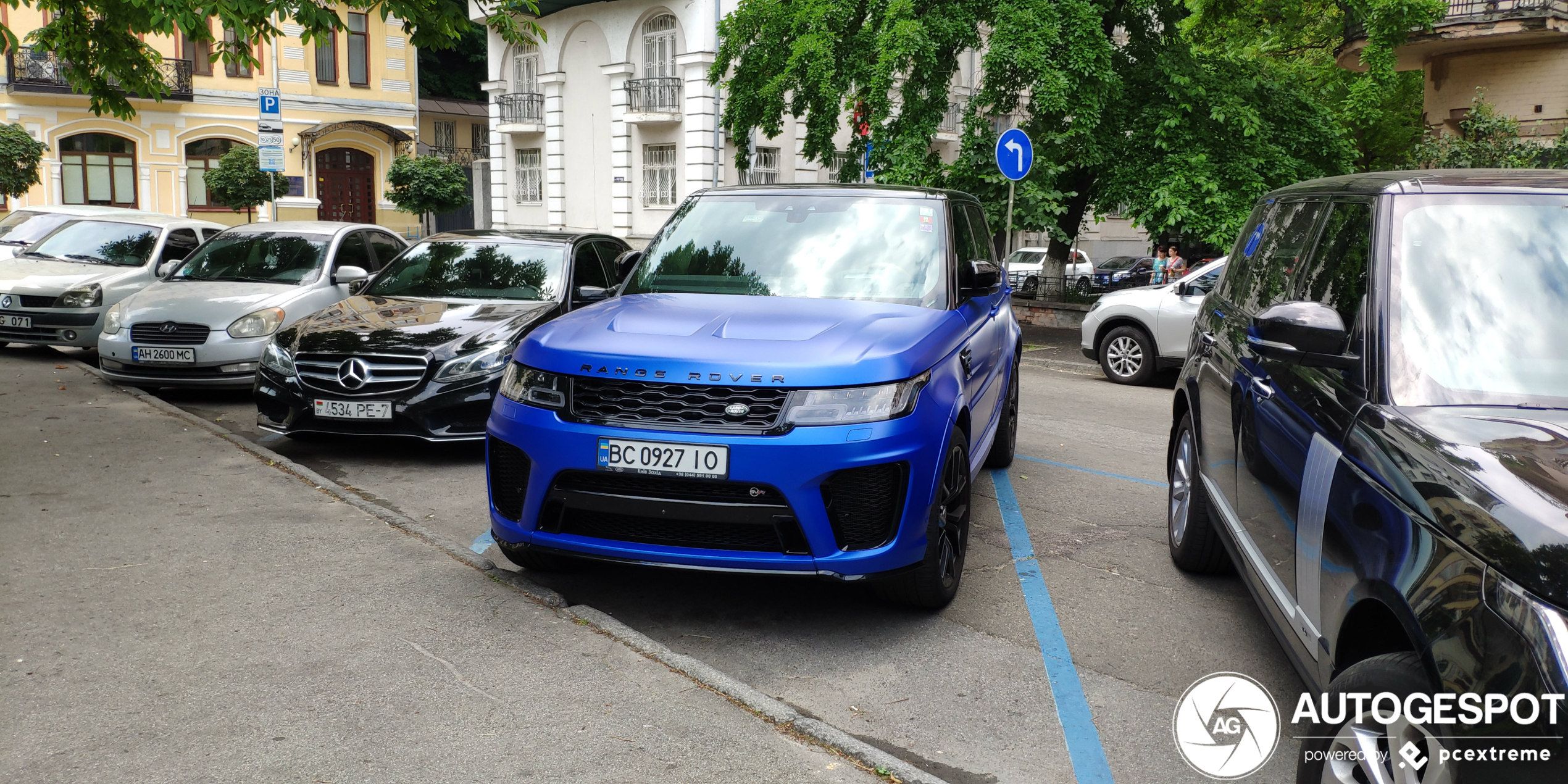 Land Rover Range Rover Sport SVR 2018