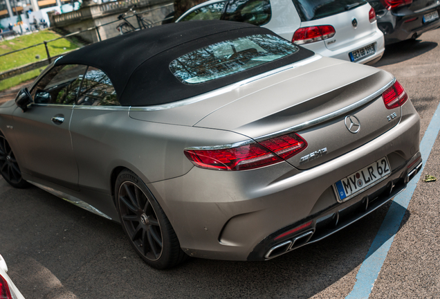 Mercedes-AMG S 63 Convertible A217 2018