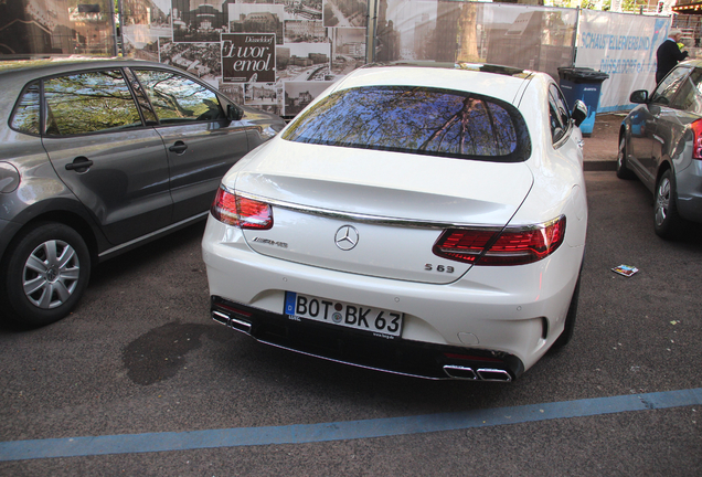 Mercedes-AMG S 63 Coupé C217 2018