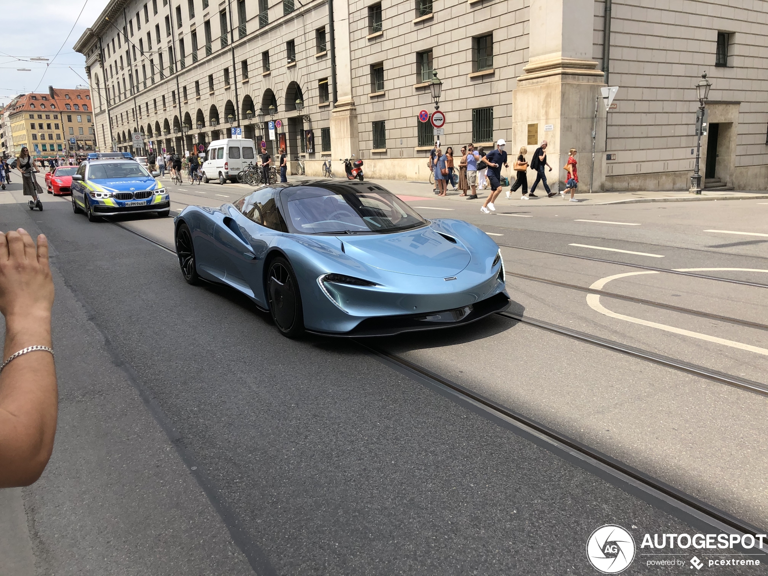 McLaren Speedtail verbluft München