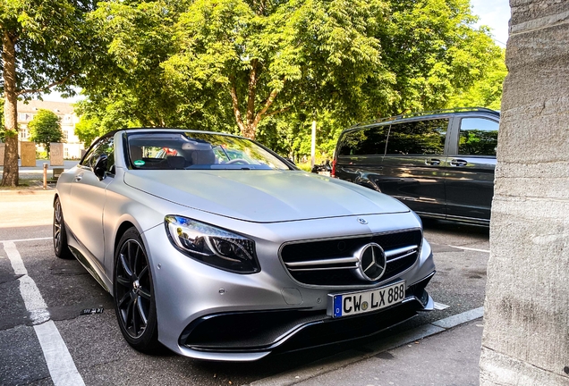 Mercedes-AMG S 63 Convertible A217