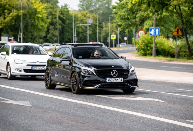 Mercedes-AMG A 45 W176 Yellow Night Edition