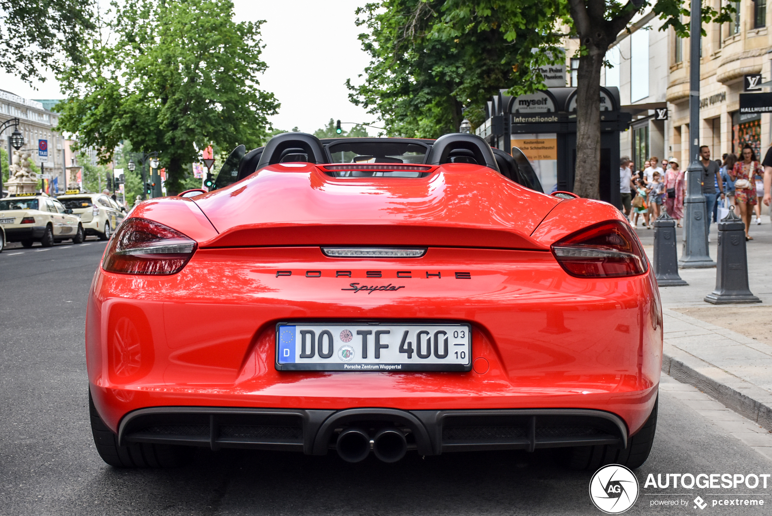 Porsche 981 Boxster Spyder