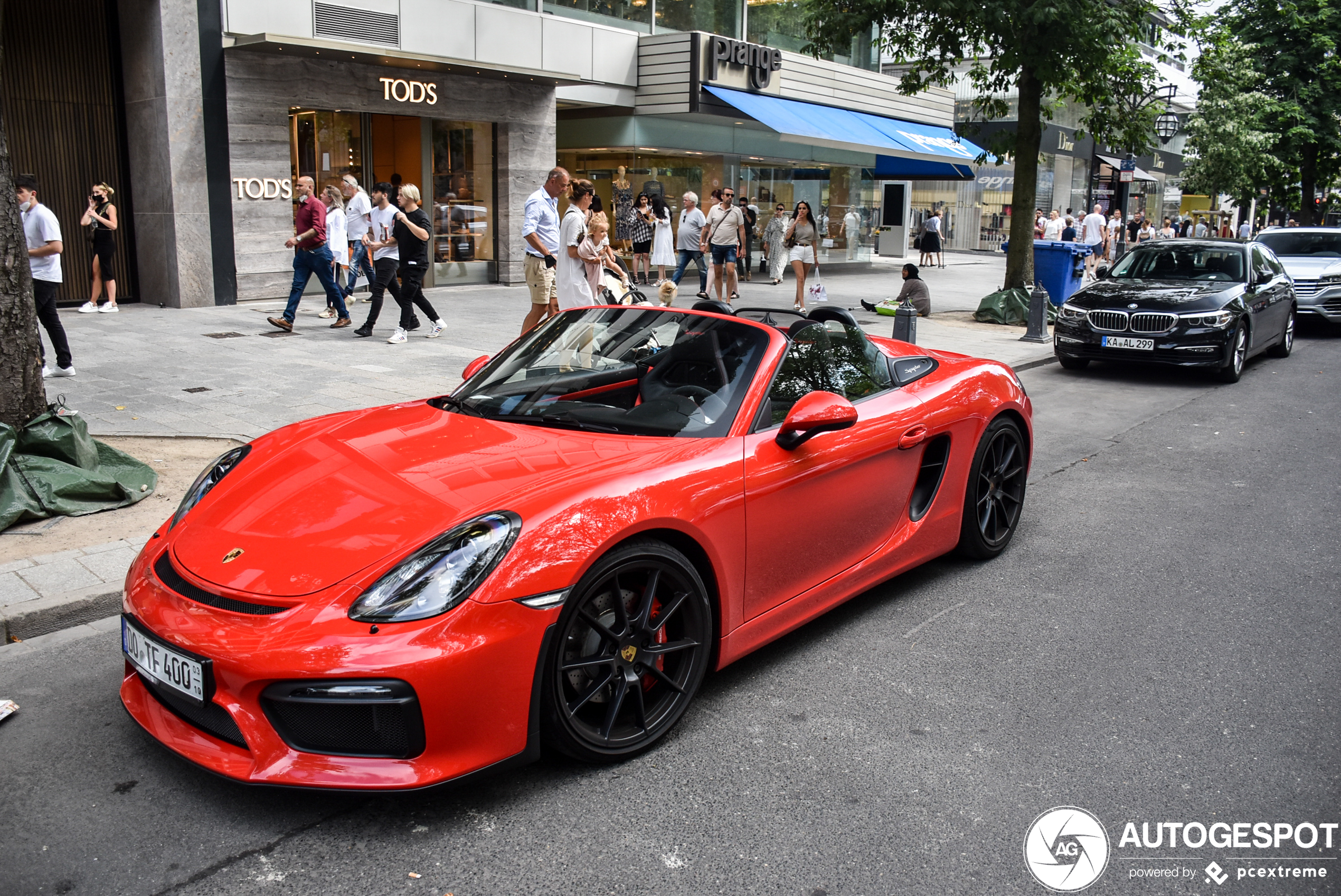 Porsche 981 Boxster Spyder - 19 June 2021 - Autogespot