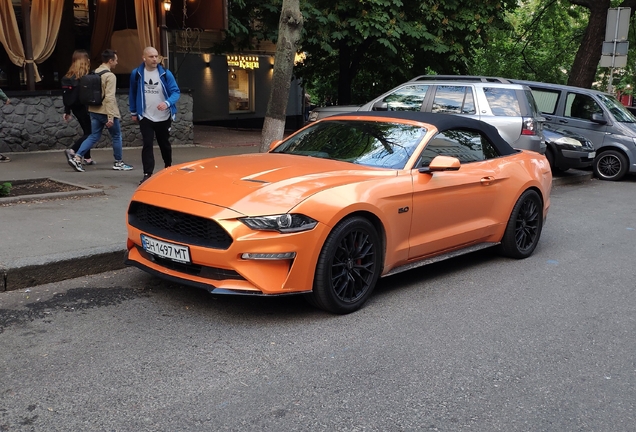 Ford Mustang GT Convertible 2018