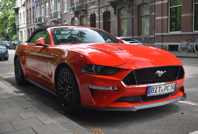 Ford Mustang GT Convertible 2018