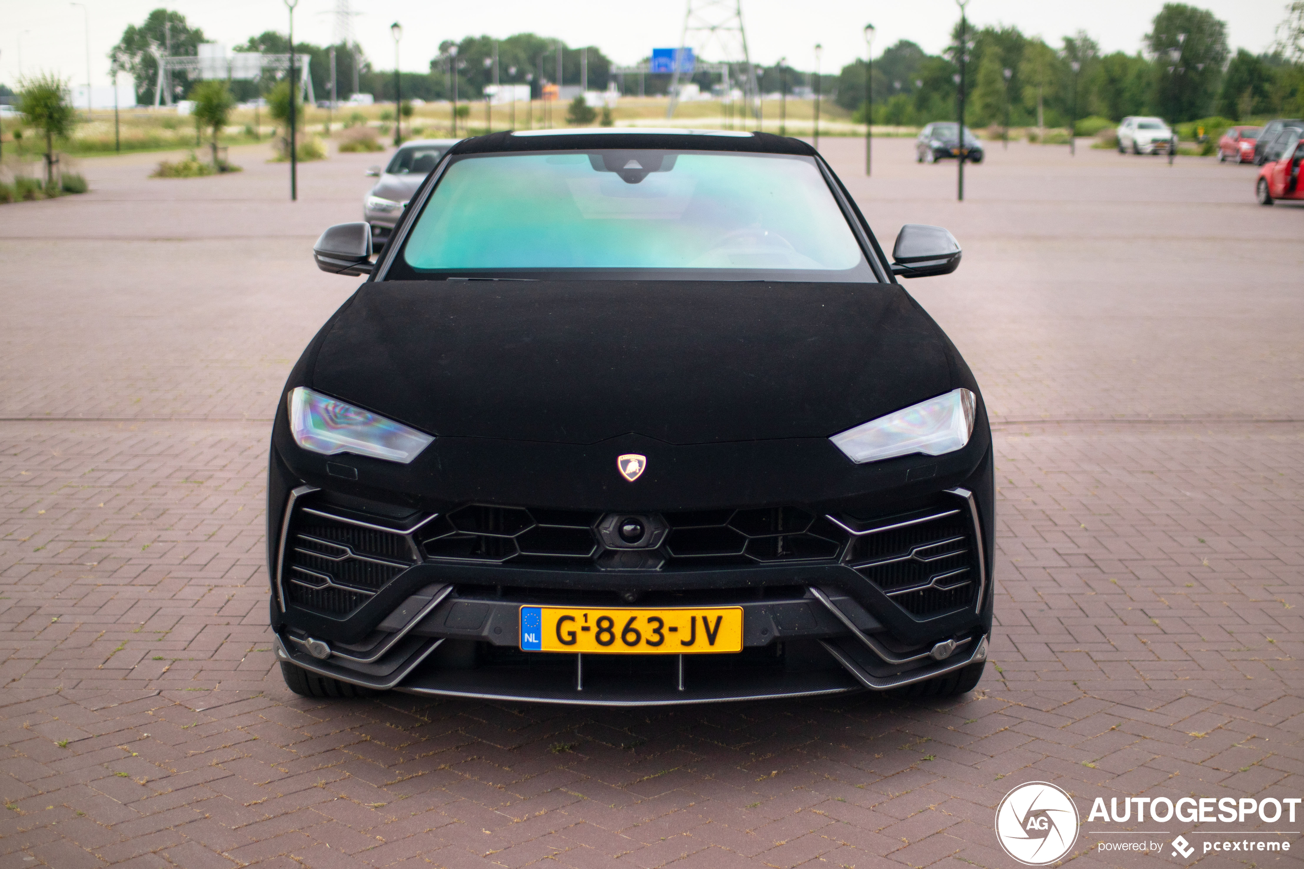 Lamborghini Urus heeft een aparte wrap