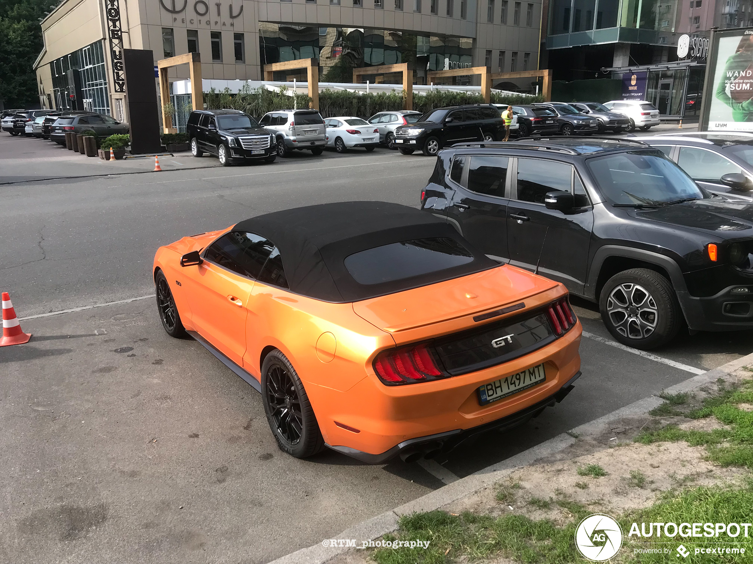 Ford Mustang GT Convertible 2018