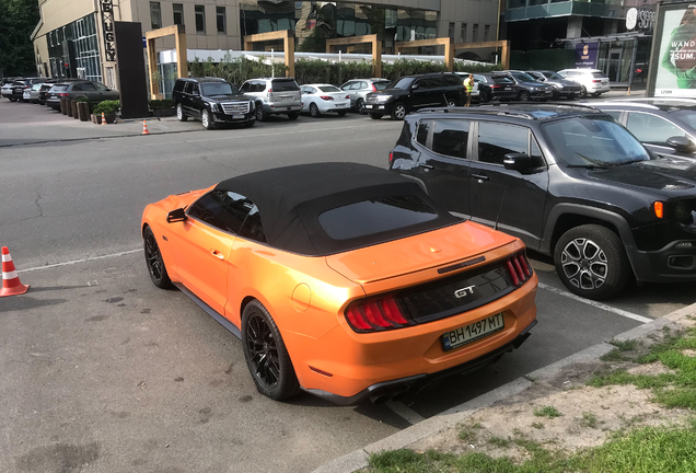 Ford Mustang GT Convertible 2018