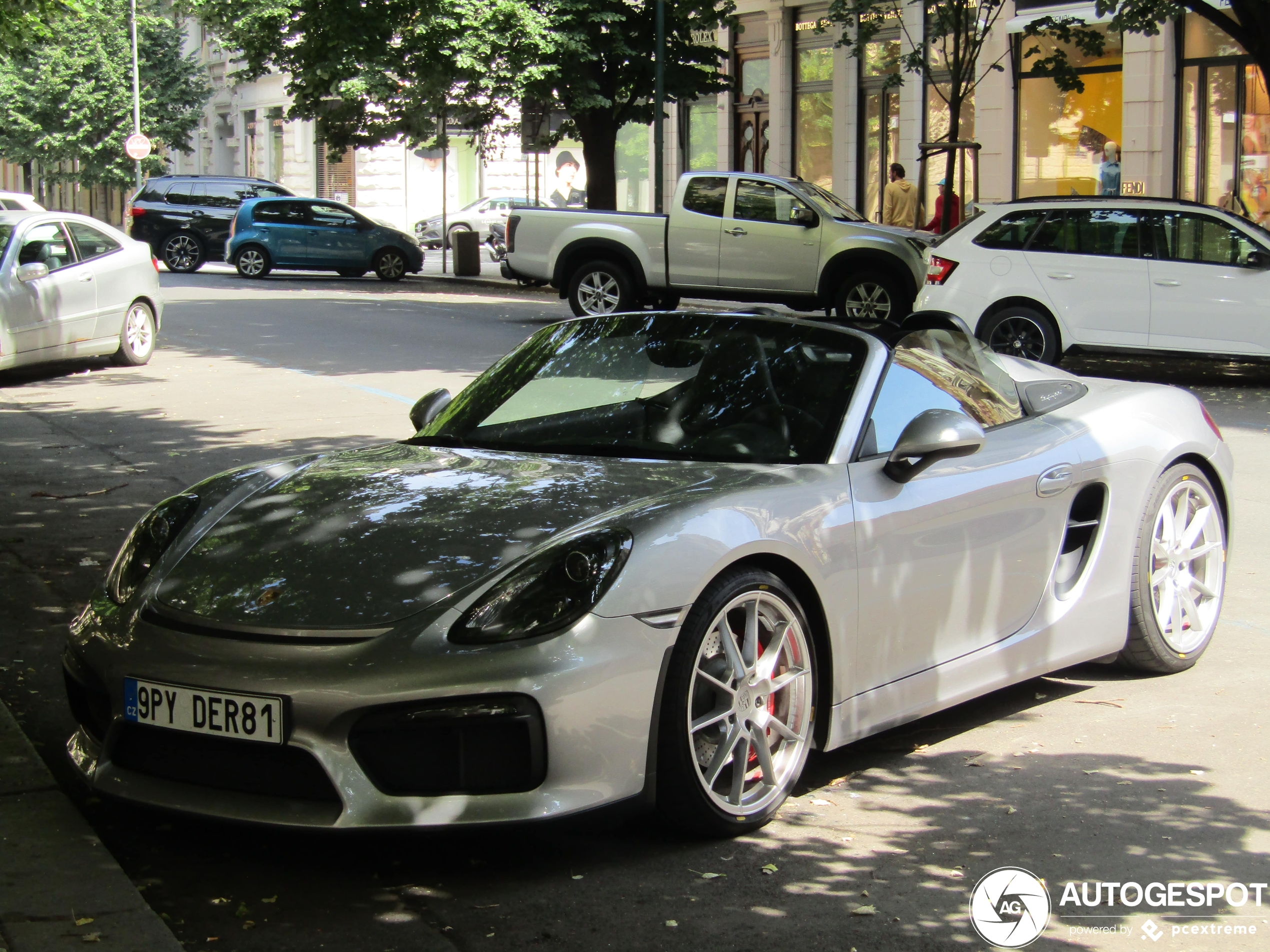 Porsche 981 Boxster Spyder