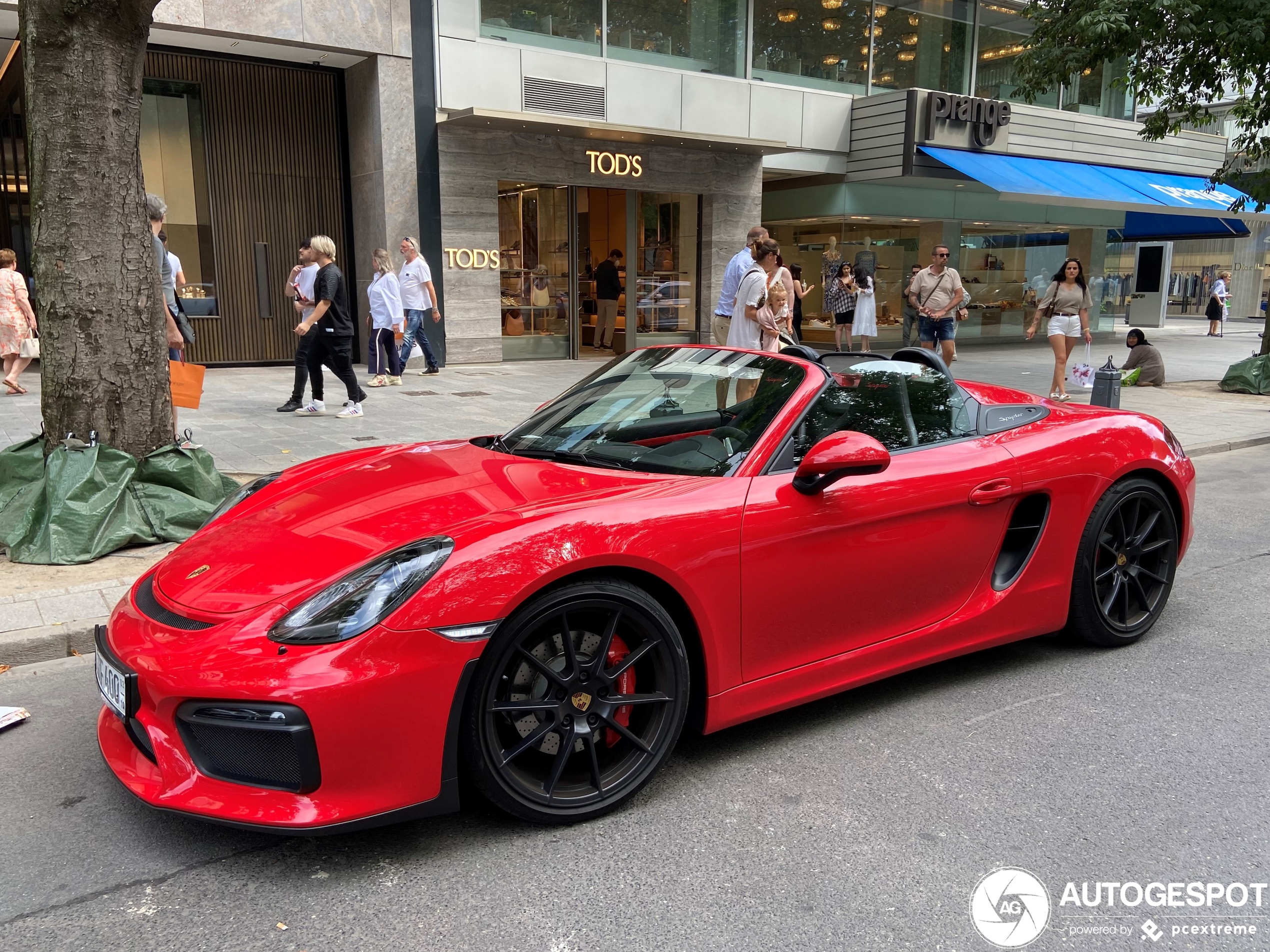 Porsche 981 Boxster Spyder