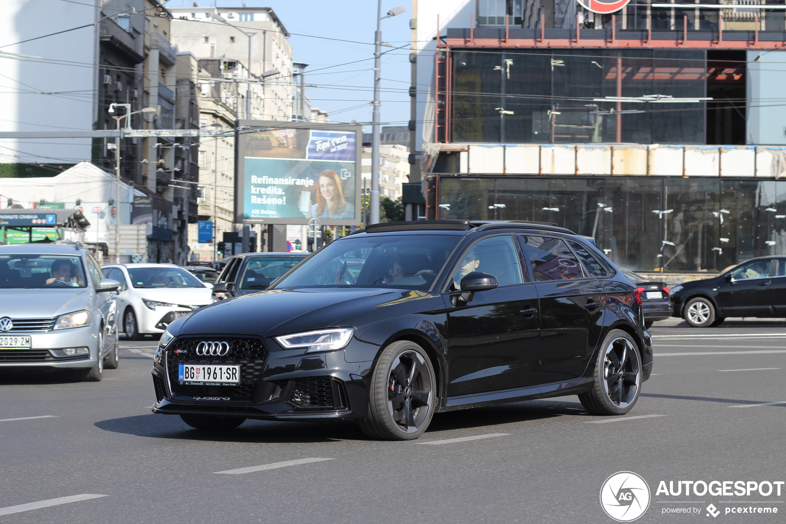 Audi RS3 Sportback 8V 2018