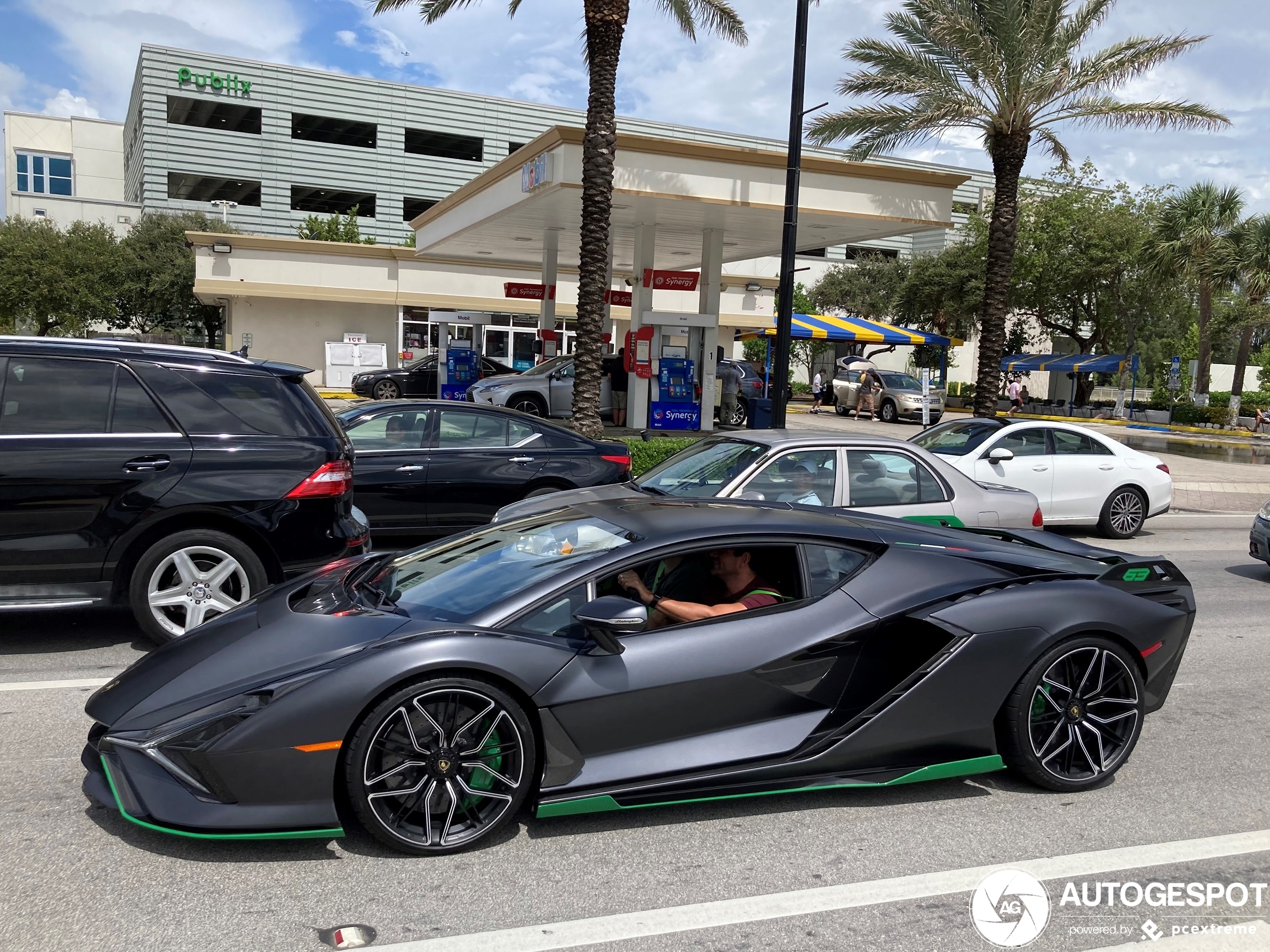 Lamborghini Sián FKP 37 schittert in Florida