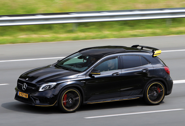 Mercedes-AMG GLA 45 X156 Yellow Night Edition