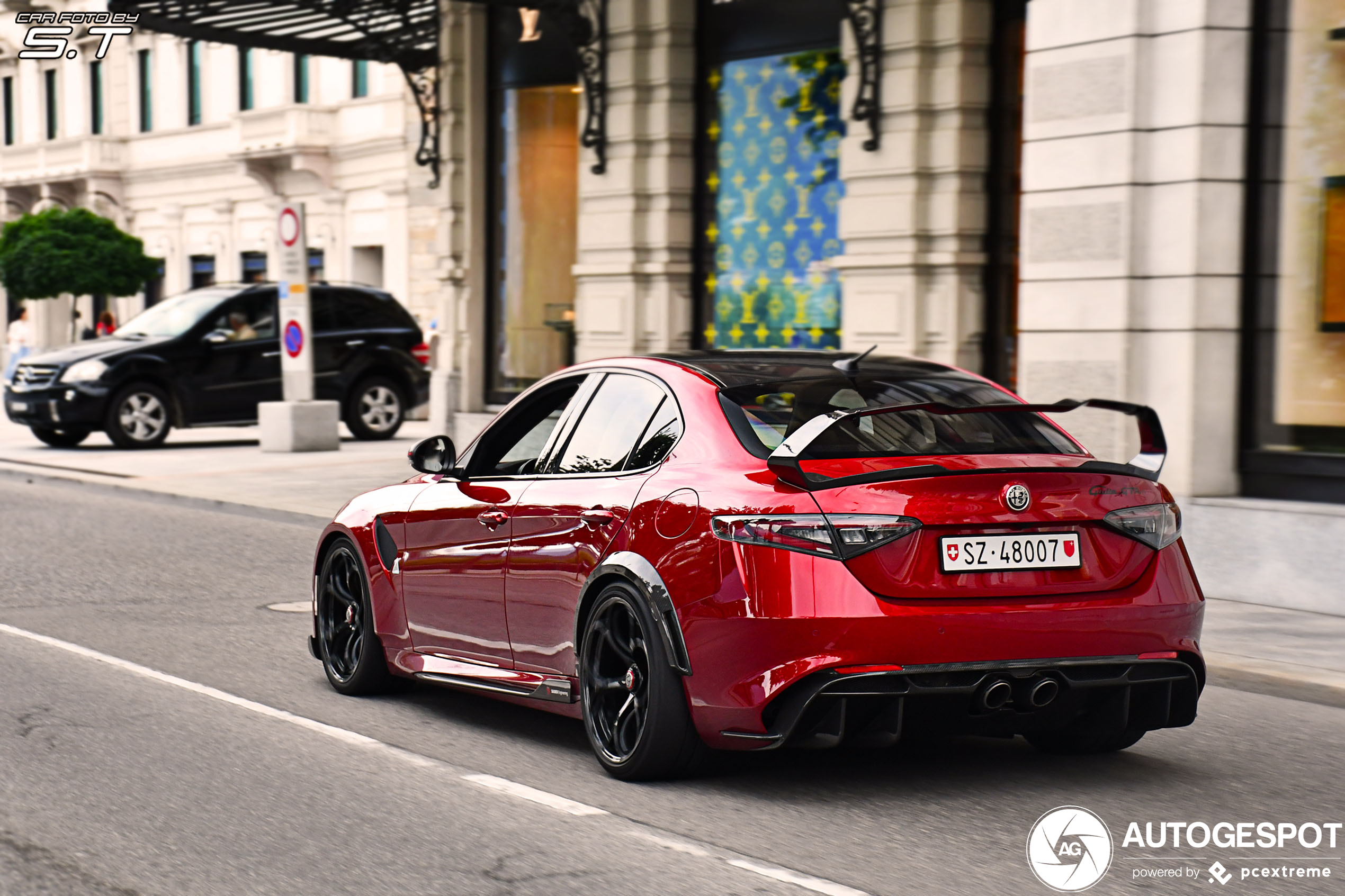 Brute primeur: Alfa Romeo Giulia GTAm