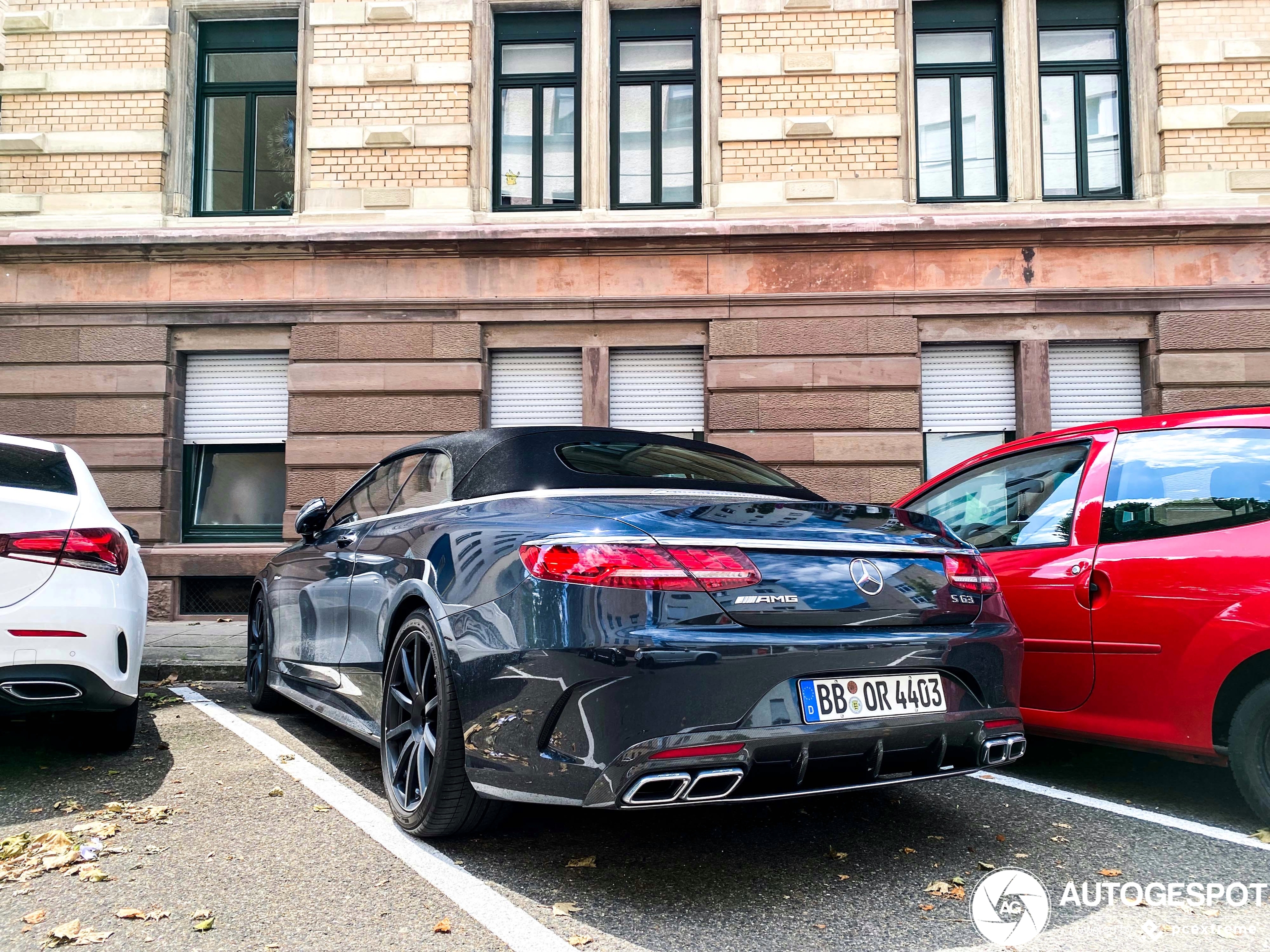 Mercedes-AMG S 63 Convertible A217 2018