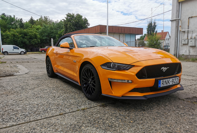 Ford Mustang GT Convertible 2018