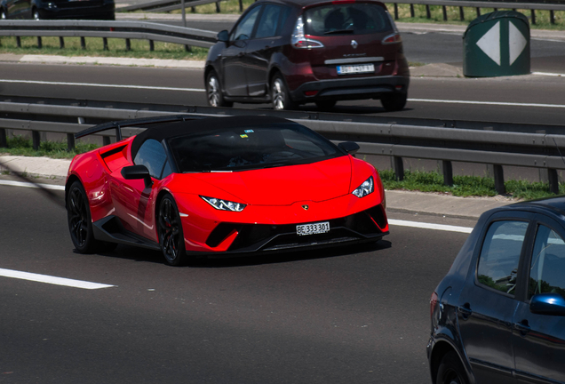 Lamborghini Huracán LP640-4 Performante Spyder